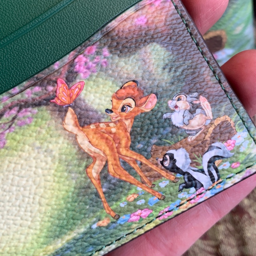 RARE!!Authentic KATE SPADE leather Bambi collection card holder - Picture 8 of 10